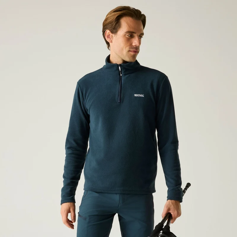 Regatta Thompson Half-Zip Men's Fleece - Night Sky Blue