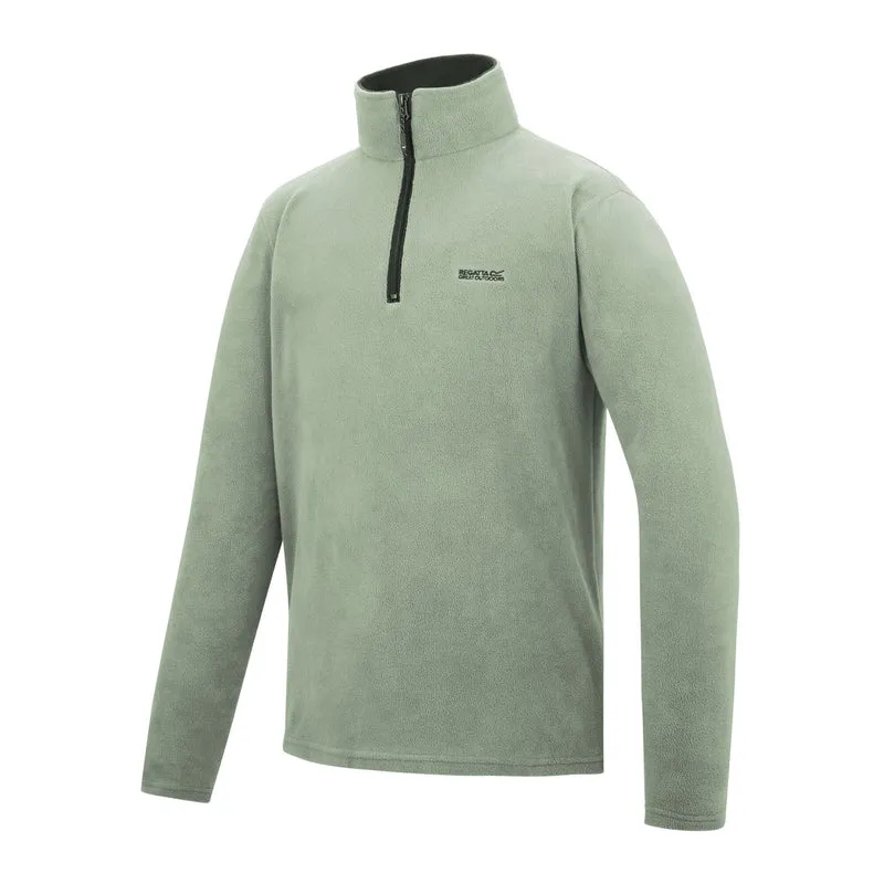 Regatta Thompson Half-Zip Men's Fleece - Sage Green