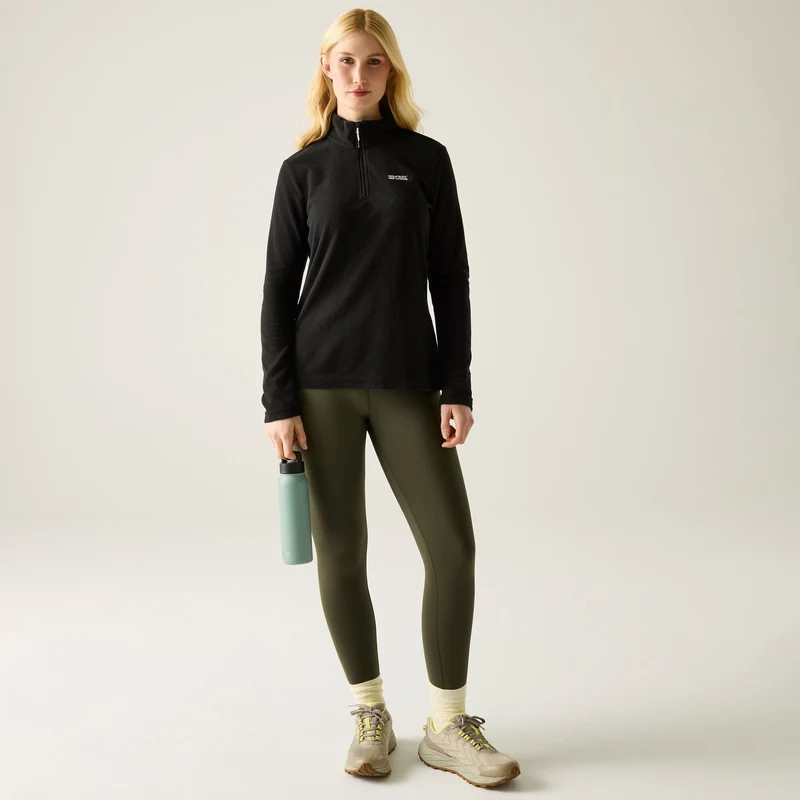 Regatta Women's Sweethart Lightweight Half-Zip Fleece - Black