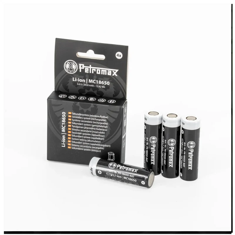 Wiederaufladbare Li-Ion Akkus MC18650 4er Pack