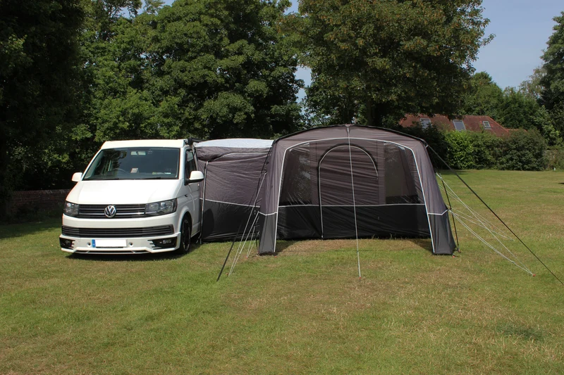 Maypole Warwick Poled Driveaway Awning - Low 180-210cm