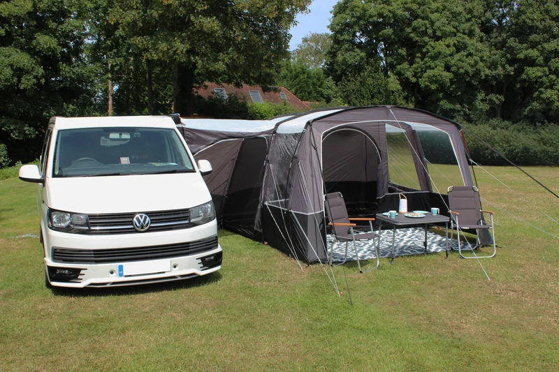 Maypole Warwick Poled Driveaway Awning - Low 180-210cm