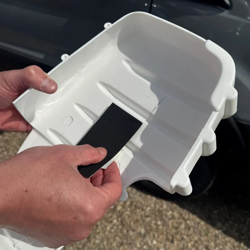 Milenco Short Arm Wing Mirror Protectors Black - Ford Transit 2014 Onwards