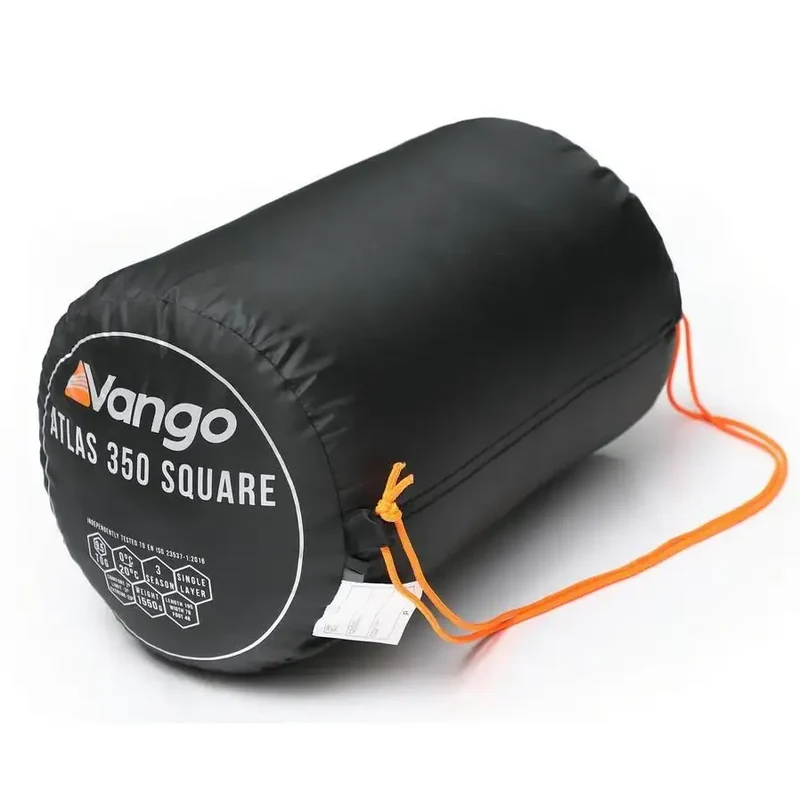 Vango Atlas Quad 350 3-Season Sleeping Bag - Grey