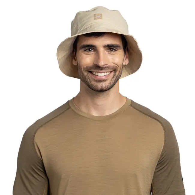 Buff Adventure Bucket Hat - Solid Sand