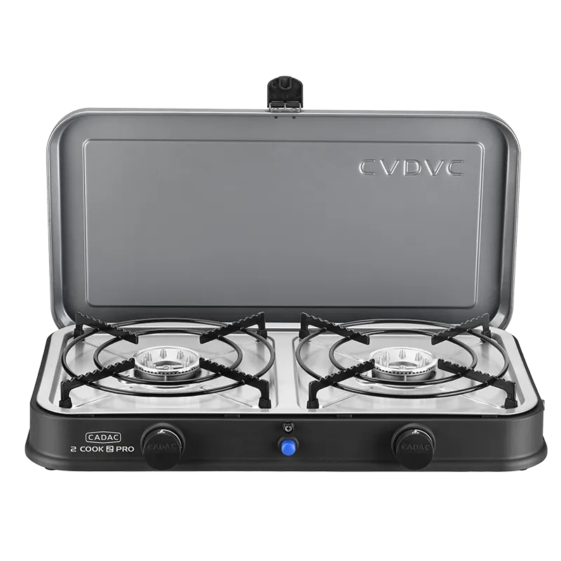 Cadac 2 Cook 2 Pro Stove QR - Portable Dual Burner Gas Camping Stove