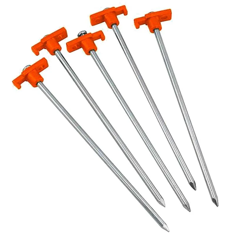 23cm Piledriver Strong Tent Peg Set - Pack of 8