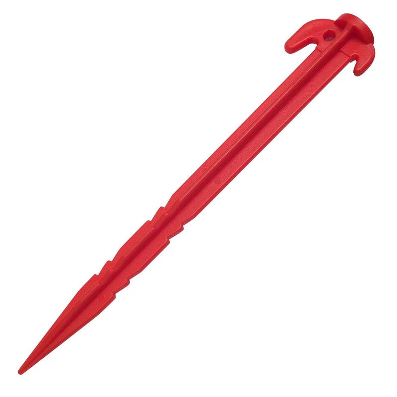 20cm Plastic Tent & Awning Pegs - Pack of 20