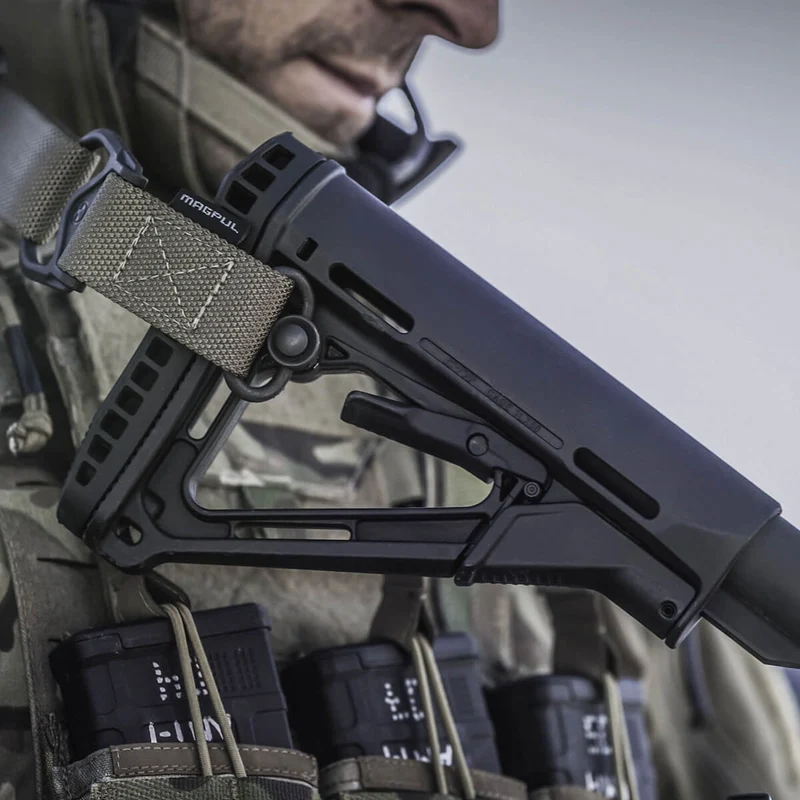 Magpul CTR Carbine Stock teleskooppiperä, Mil-Spec
