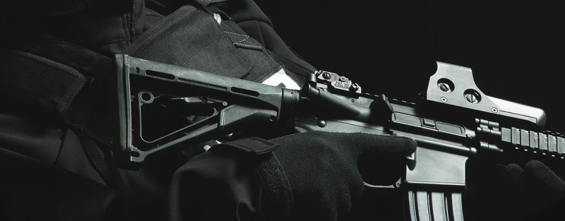 Magpul CTR Carbine Stock teleskooppiperä, Mil-Spec