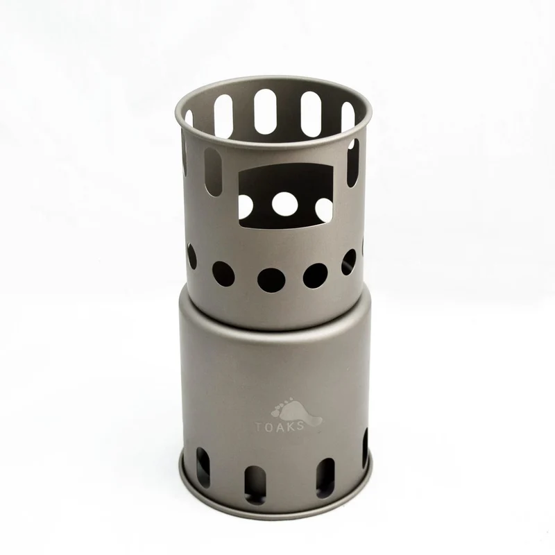 TOAKS Titanium Backpacking Wood Burning Stove, small