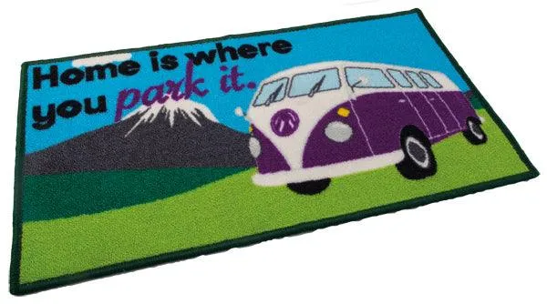 Camper Van Mat - Home Is Where You Park It
