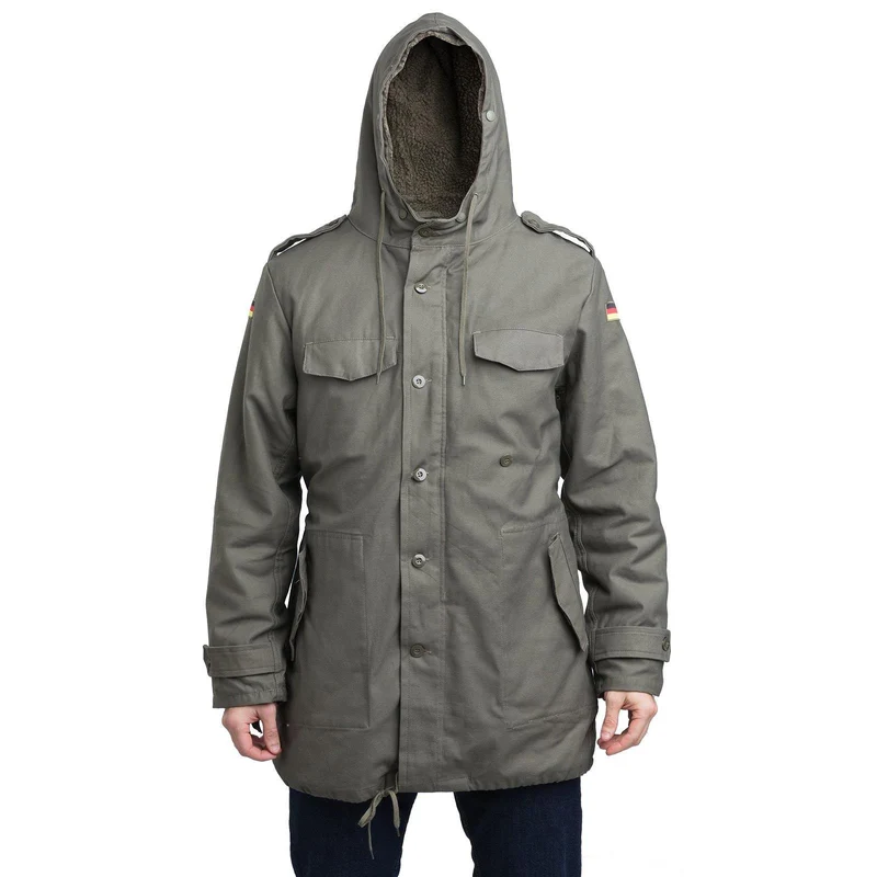 AB BW parka, harmaanvihreä