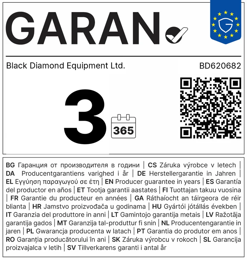 Black Diamond 1800 Akku und Ladegerät