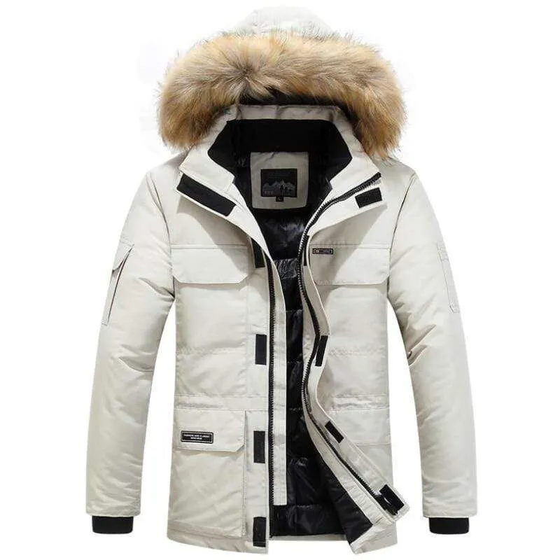 Unisex Wasserabweisender Winterparka für Wärme und Schutz an kalten Tagen