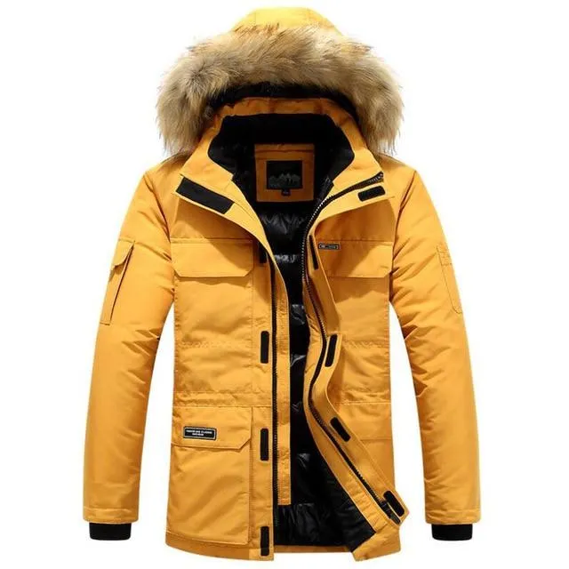 Unisex Wasserabweisender Winterparka für Wärme und Schutz an kalten Tagen