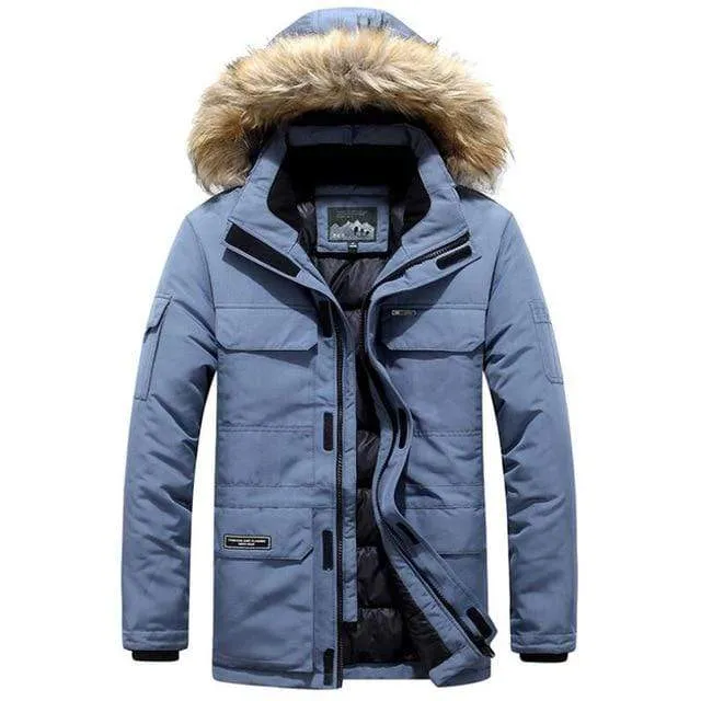 Unisex Wasserabweisender Winterparka für Wärme und Schutz an kalten Tagen