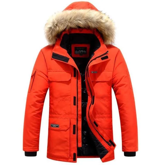 Unisex Wasserabweisender Winterparka für Wärme und Schutz an kalten Tagen