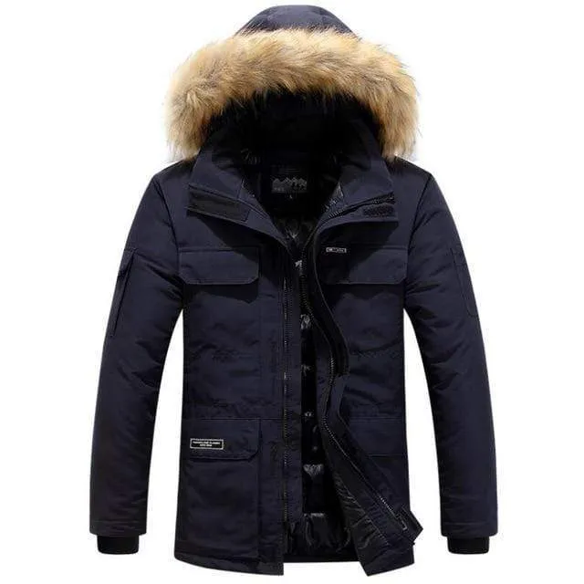 Unisex Wasserabweisender Winterparka für Wärme und Schutz an kalten Tagen