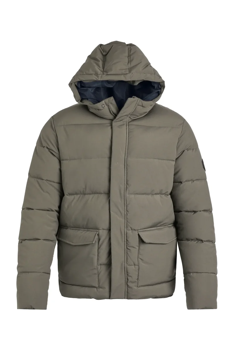 Weird Fish Calderwood Men's Padded Jacket - Lichen Green