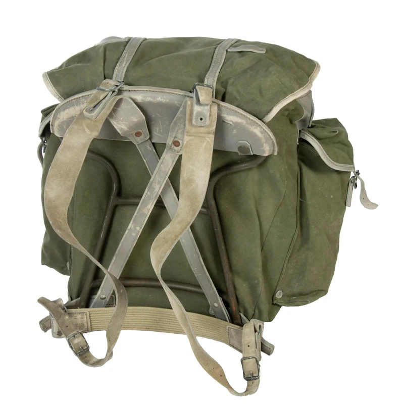 Norwegischer Rucksack oliv gebraucht