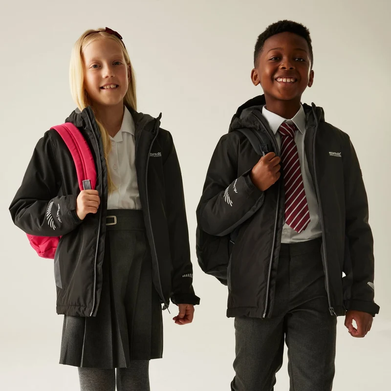 Regatta Hurdle Kids Jacket - Black