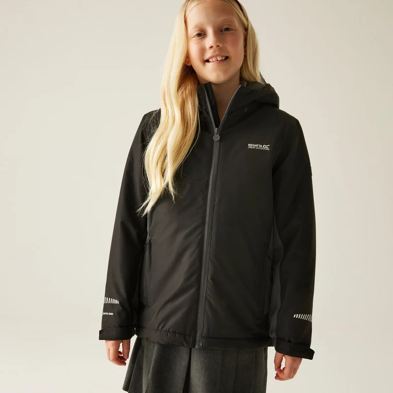 Regatta Hurdle Kids Jacket - Black