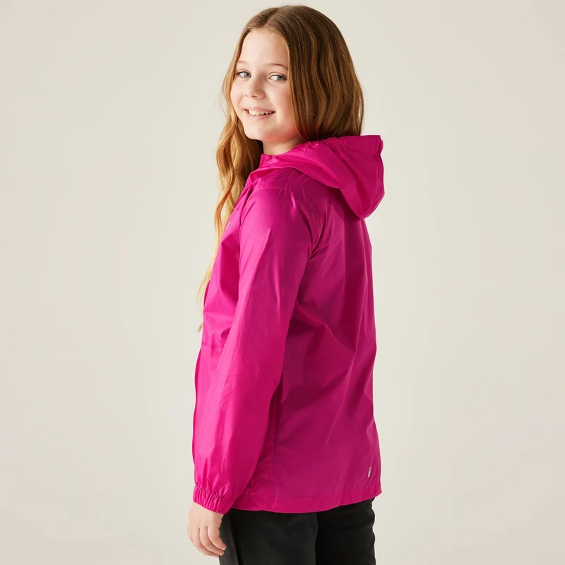 Regatta Pack-It III Kids Waterproof Jacket - Cabaret