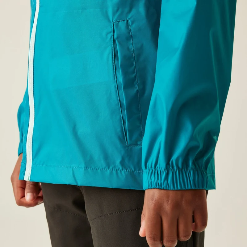 Regatta Pack-It III Kids Waterproof Jacket - Exotic Plume