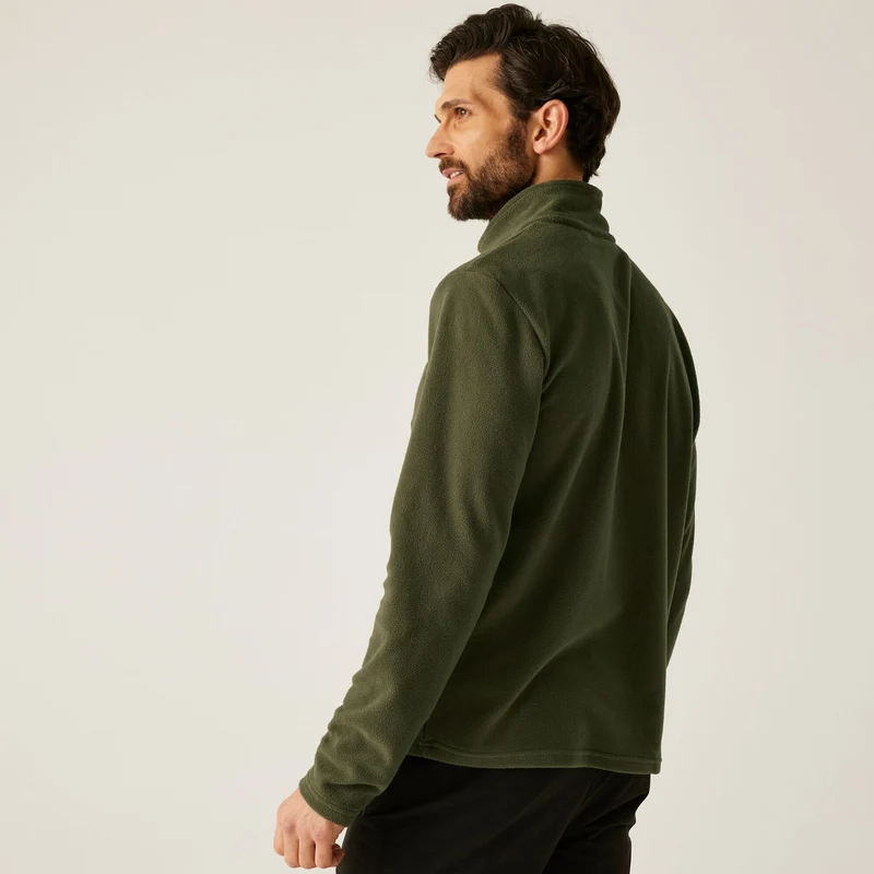 Regatta Thompson Men's Half-Zip Fleece - Olive Night