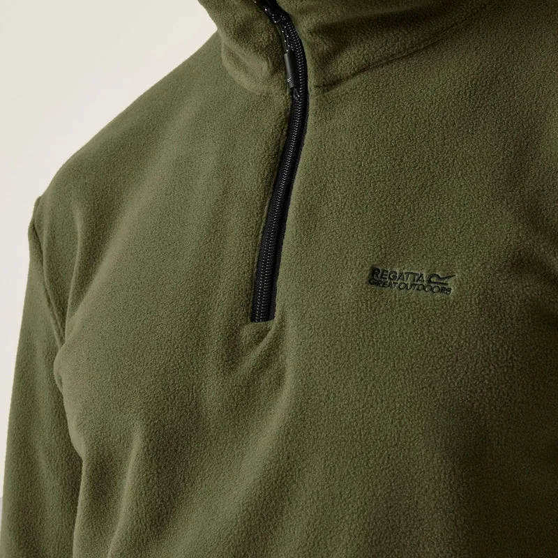 Regatta Thompson Men's Half-Zip Fleece - Olive Night
