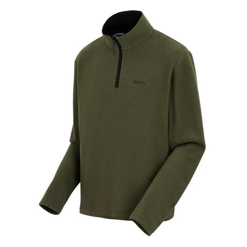 Regatta Thompson Men's Half-Zip Fleece - Olive Night