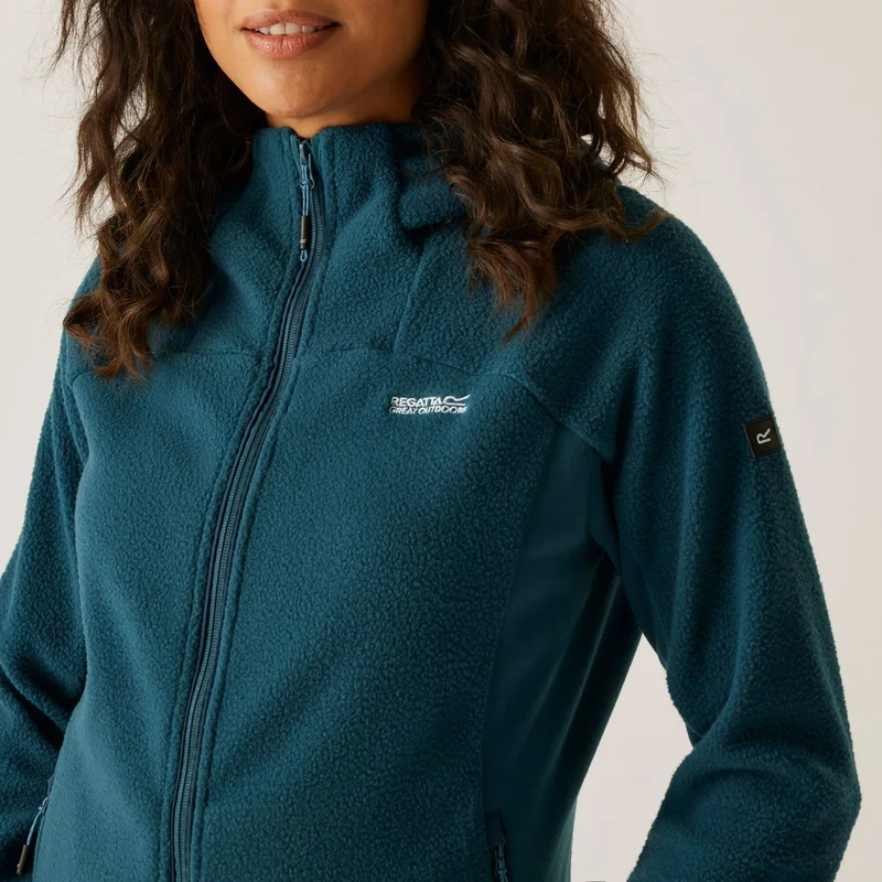 Regatta Elinn Women's Fleece Hoodie - Moroccan Blue