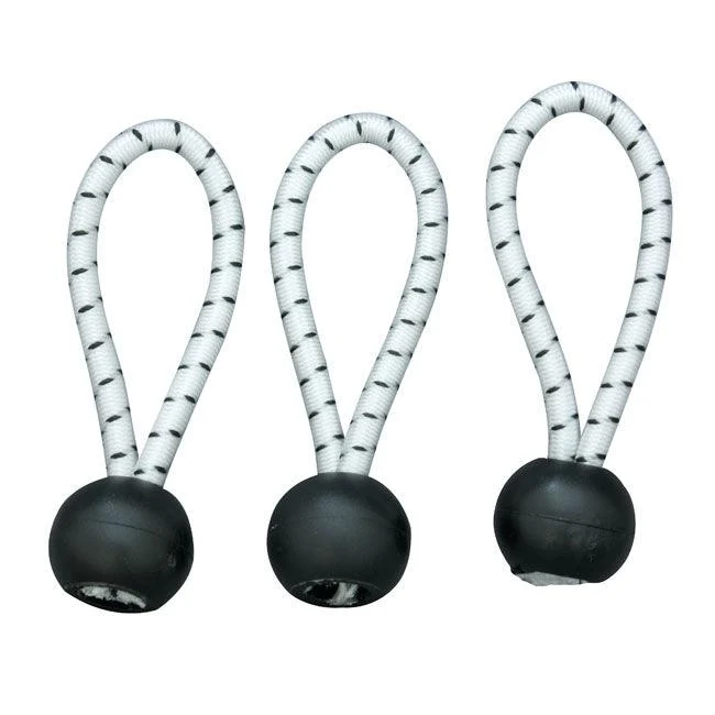 75mm Elastic Ball Loop - Pack Of 3