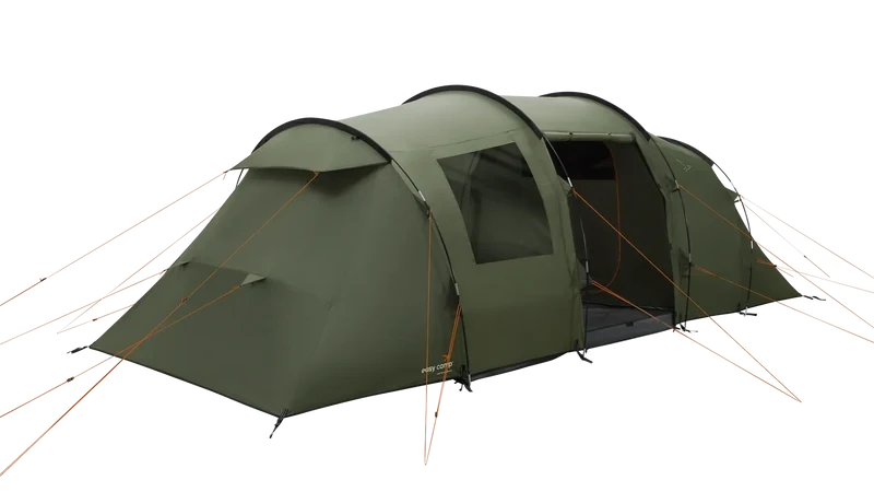 Easy Camp Leka Twin 6 Pole Tent Green 6 Person
