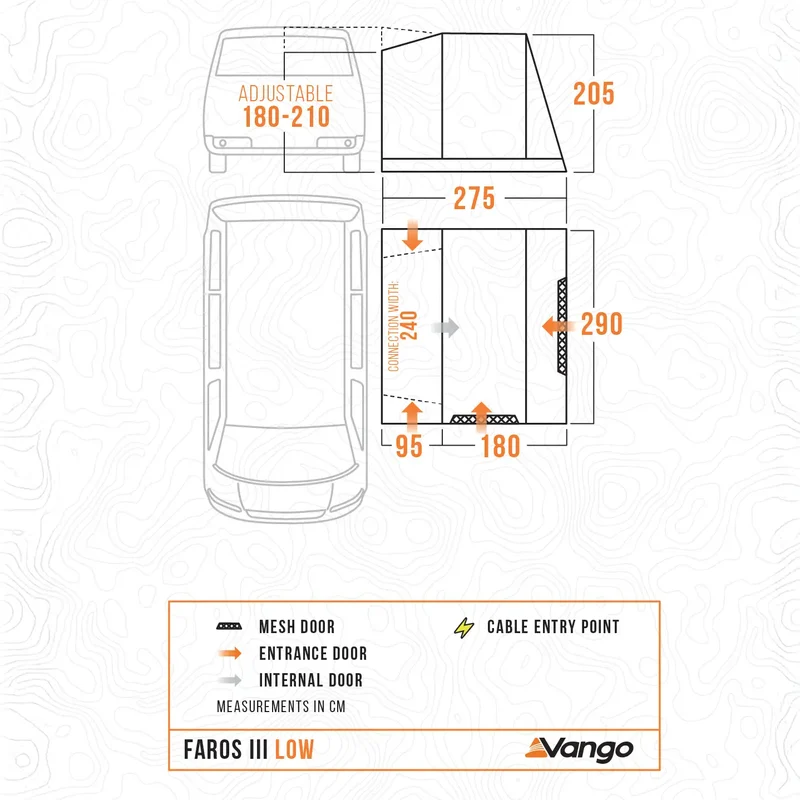 Vango Faros 3 Low Driveaway Awning 2026