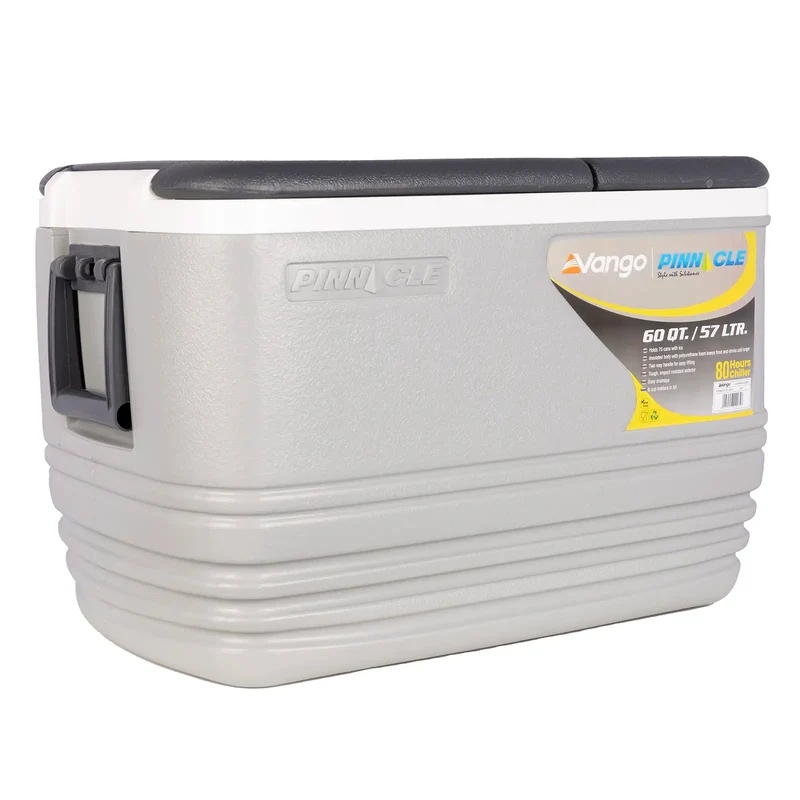Vango Pinnacle 57 Litre 80-Hour Cool Box - Grey