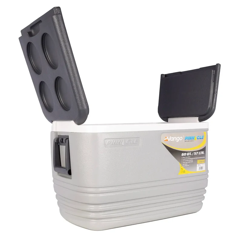 Vango Pinnacle 57 Litre 80-Hour Cool Box - Grey