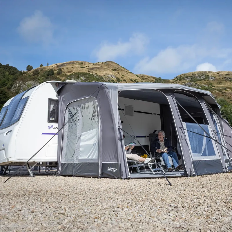 Vango Tuscany Pro Air 400 Awning (2026) - AirBeam Caravan Awning