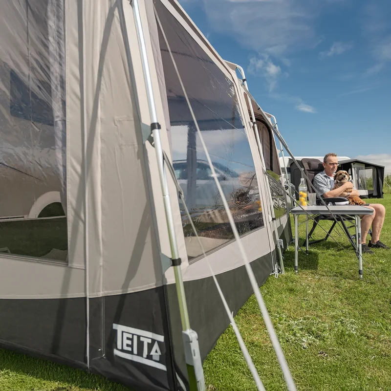 Telta Pace 390 Poled Porch Awning for Caravans & Motorhomes