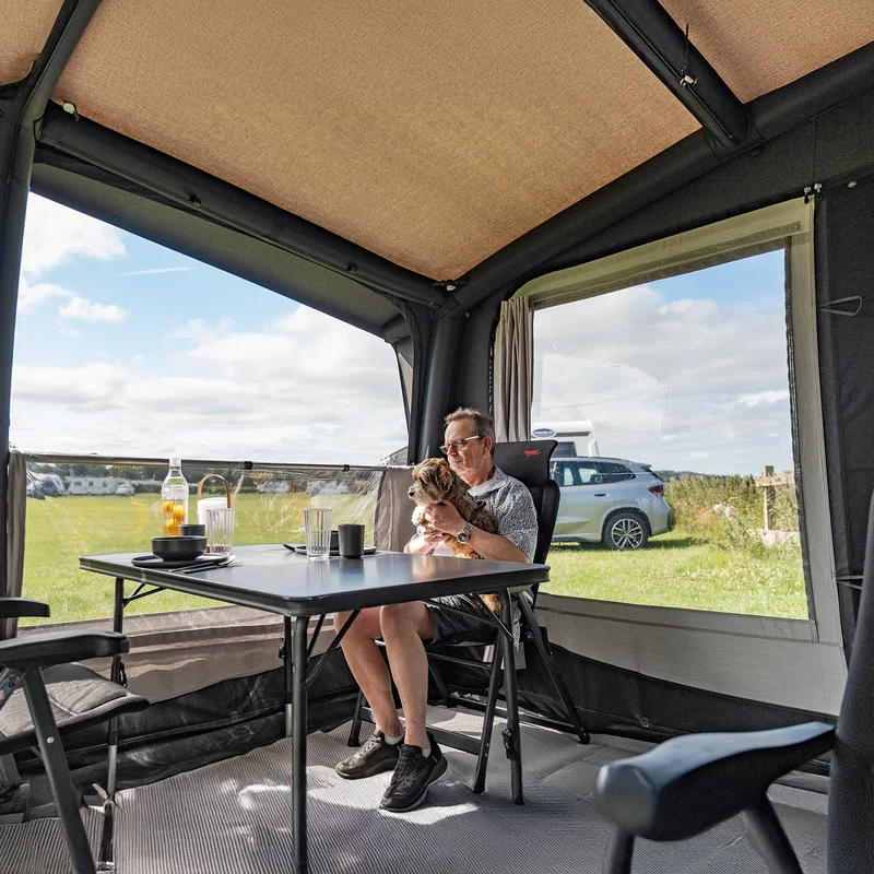 Telta Estate Air 390 Seasonal Pitch Air Awning for Caravans & Motorhomes
