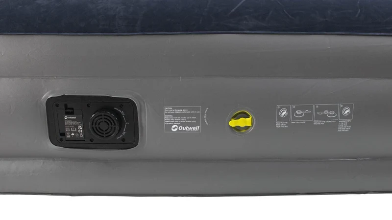 Outwell Flock Superior Single Air Bed With 240V Pump