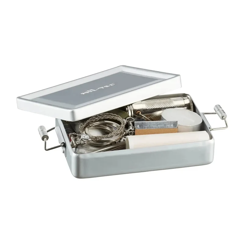 Survivalkit mit Aluminiumbox