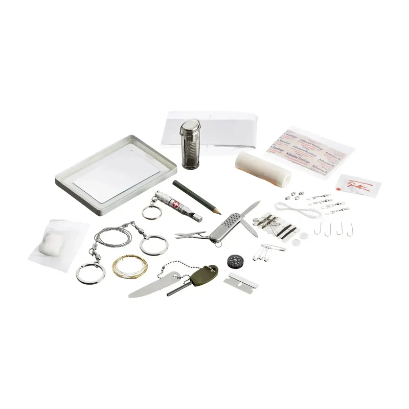Survivalkit mit Aluminiumbox