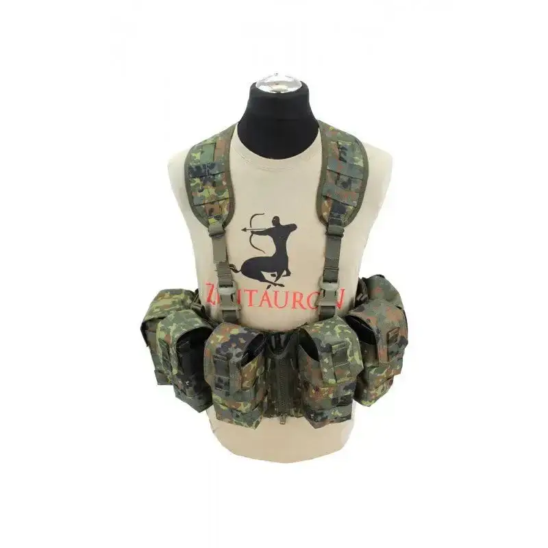 Chest Rig Nonmodular Split Front flecktarn