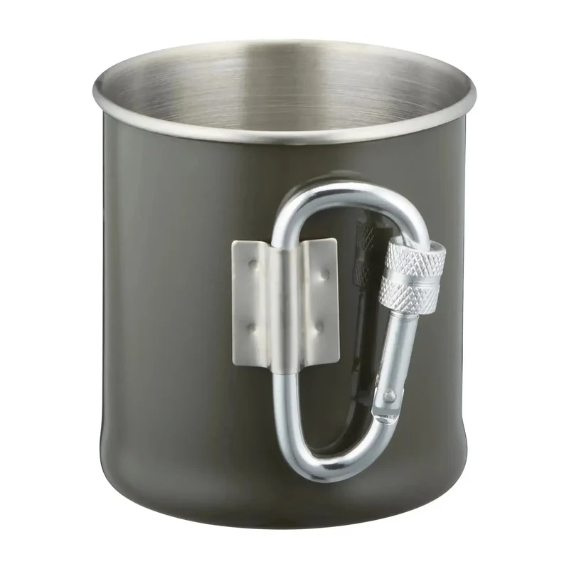 Karabinerbecher Edelstahl 250 ml