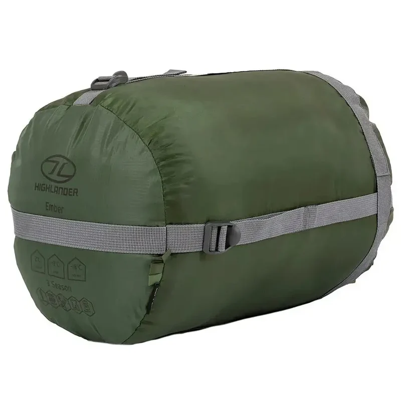 Schlafsack Phoenix Ember 250 Mummy oliv