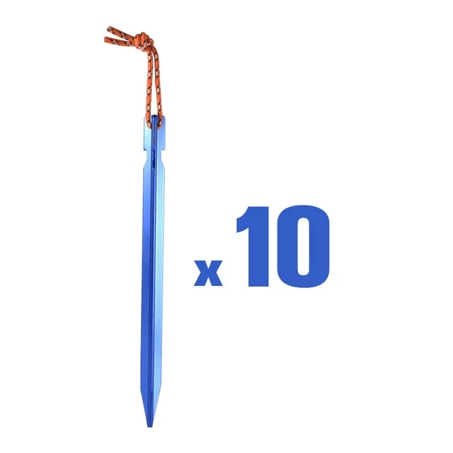 10pcs 18cm Aluminum Tent Pegs
