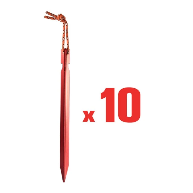 10pcs 18cm Aluminum Tent Pegs