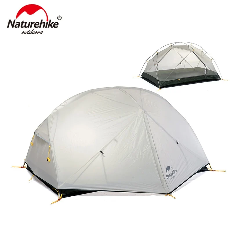 Naturehike 3 Season Mongar 20D Nylon Double Layer Waterproof Tent for 2 Persons